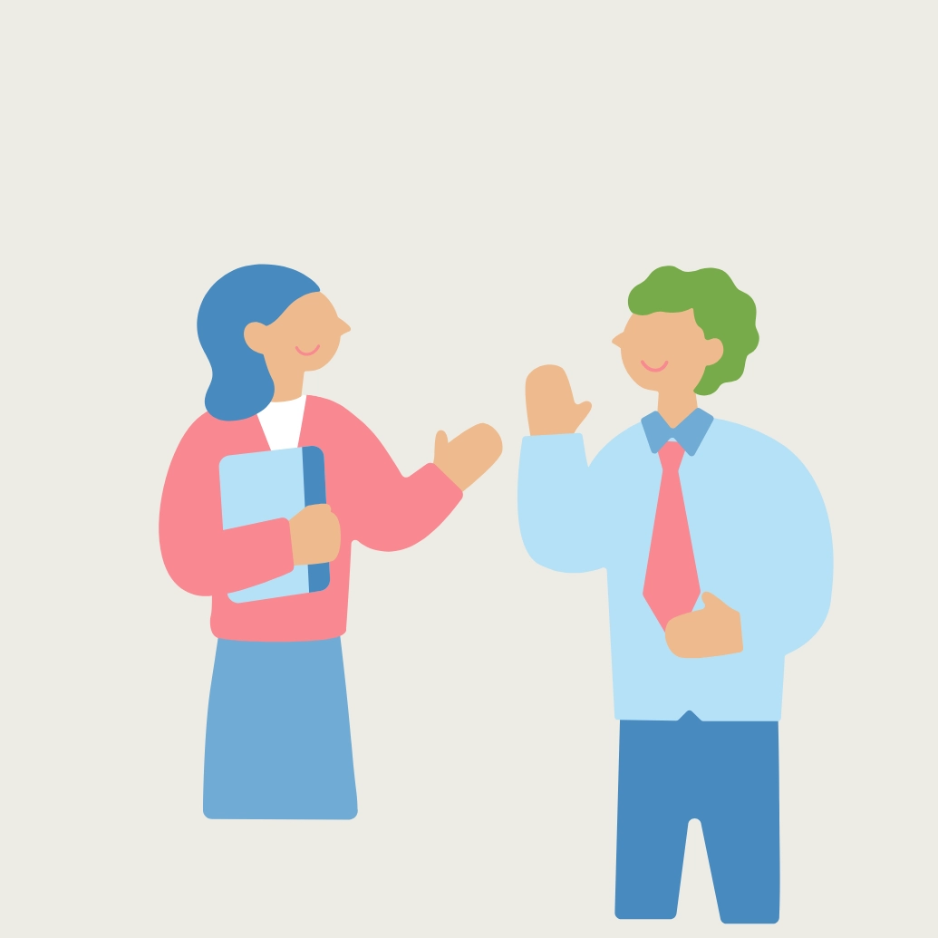 わたしたちについてのイメージイラスト