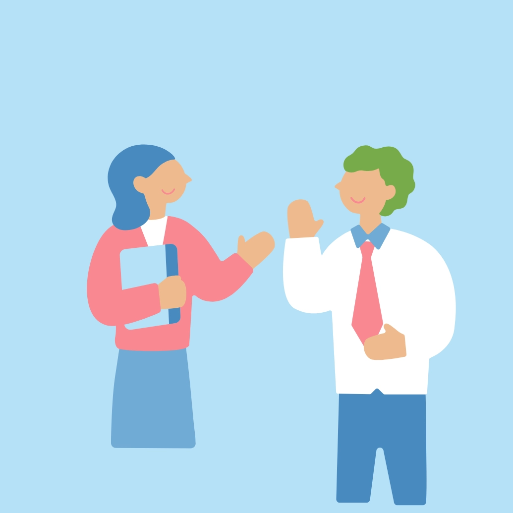 わたしたちについてのイメージイラスト